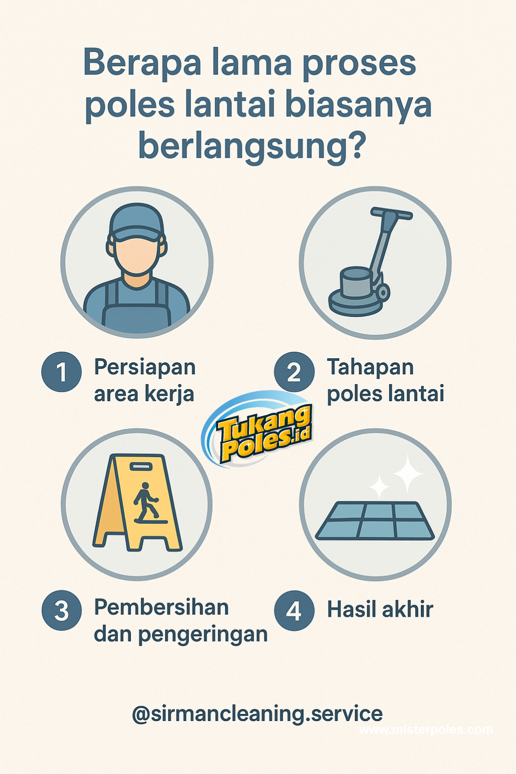 Tahapan Poles Lantai Keramik